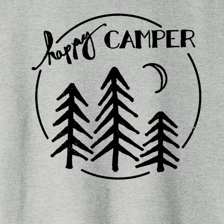 Happy Camper Nature Women's Crop Top Tee