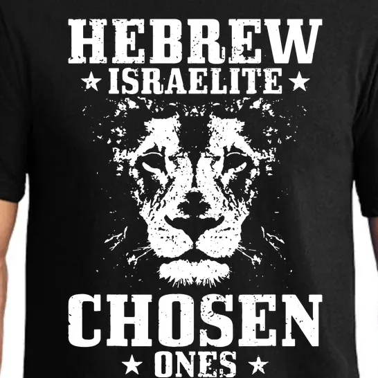 Hebrew Chosen Ones Israel Lion Of Judah Pajama Set