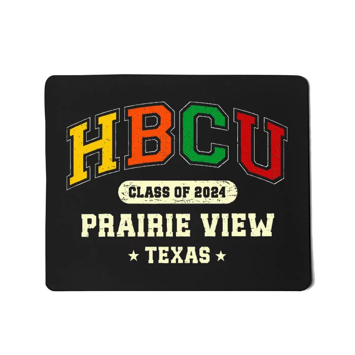 Hbcu Class Of 2024 Prairie View Texas Pride Mousepad