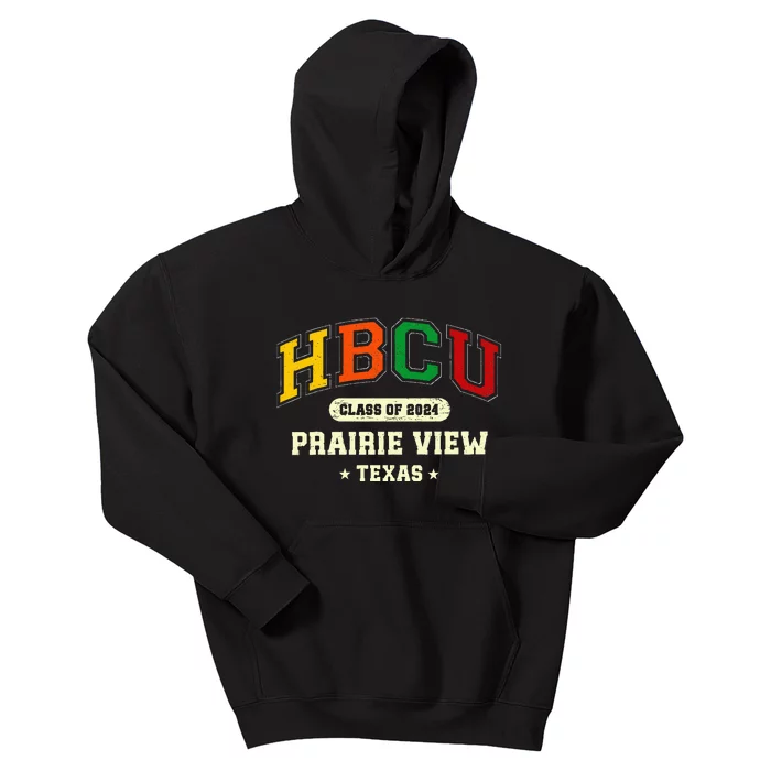 Hbcu Class Of 2024 Prairie View Texas Pride Kids Hoodie