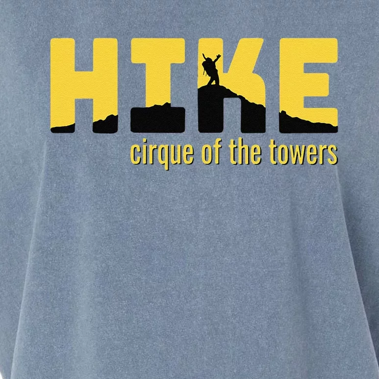 Hike Cirque Of The Towers Classic Hiking Garment-Dyed Women's Muscle Tee