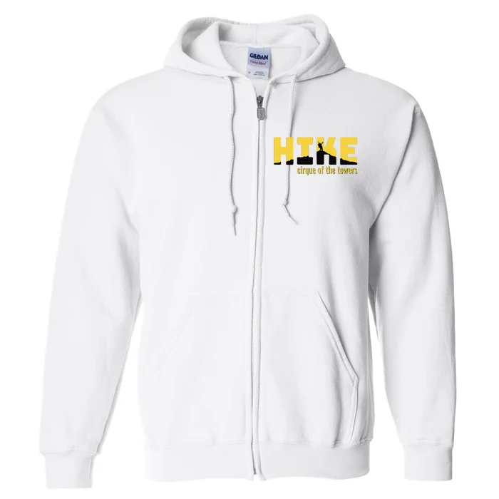 Hike Cirque Of The Towers Classic Hiking Full Zip Hoodie