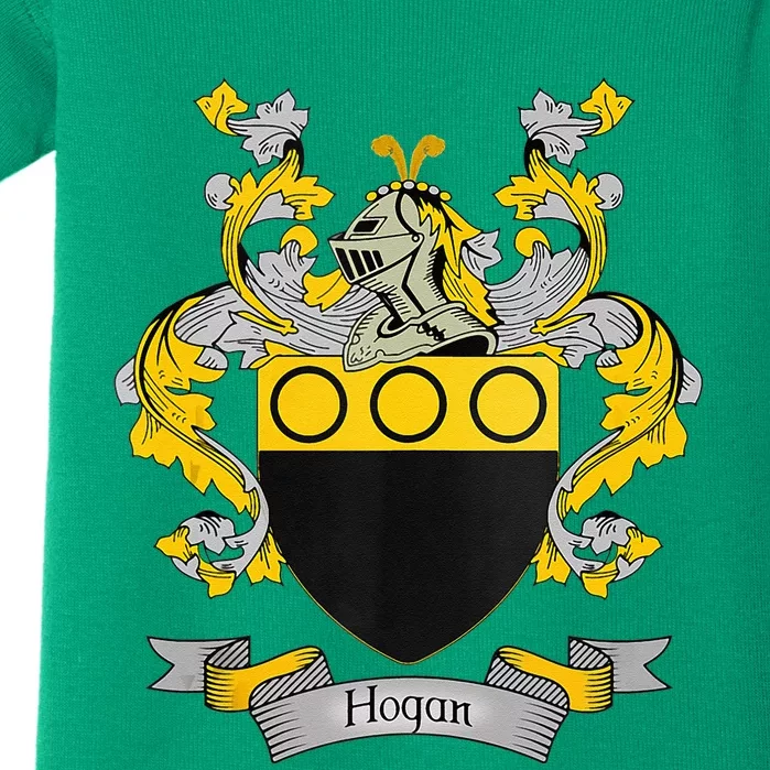 Hogan Coat of Arms  Hogan Surname Family Crest Baby Bodysuit