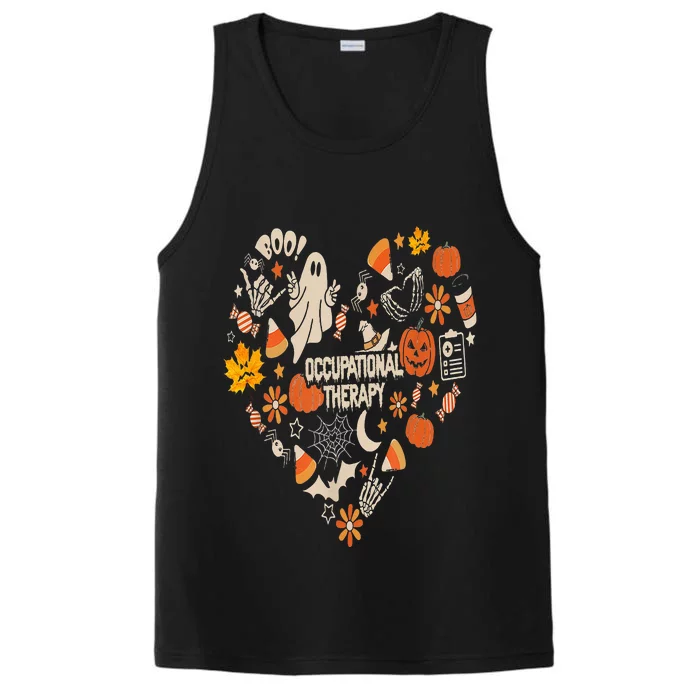 Halloween Costume Occupational Therapy Therapist OT OTA Crew Performance Tank