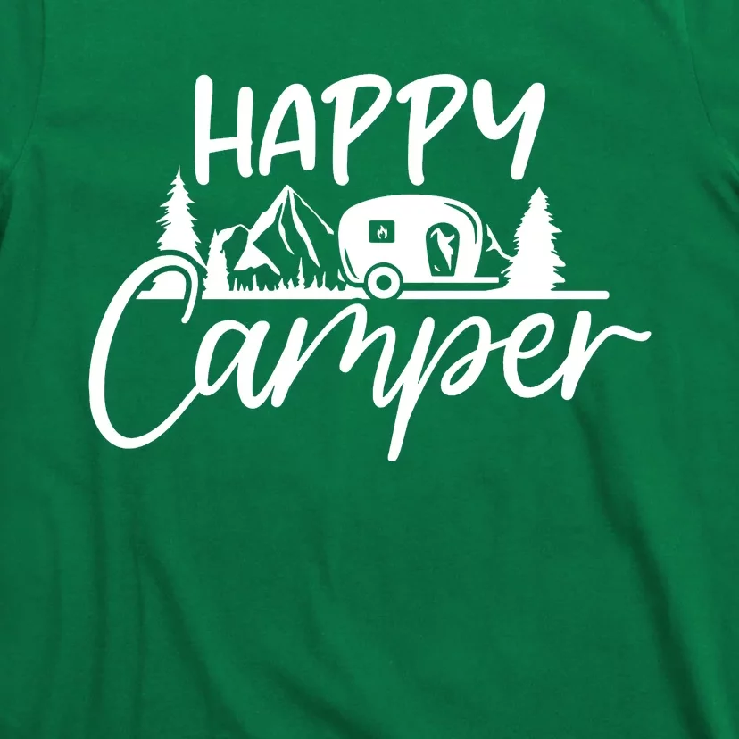 Happy Camper Outdoors Nature T-Shirt