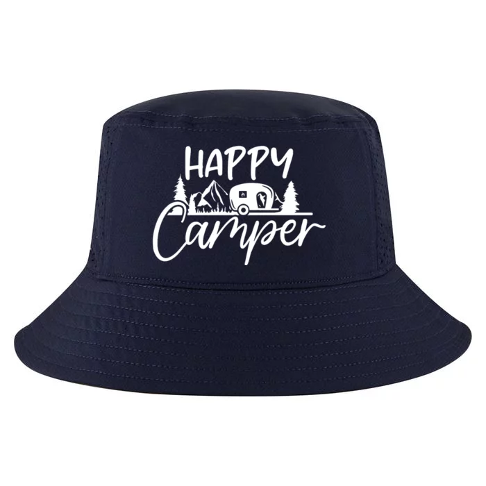 Happy Camper Outdoors Nature Cool Comfort Performance Bucket Hat