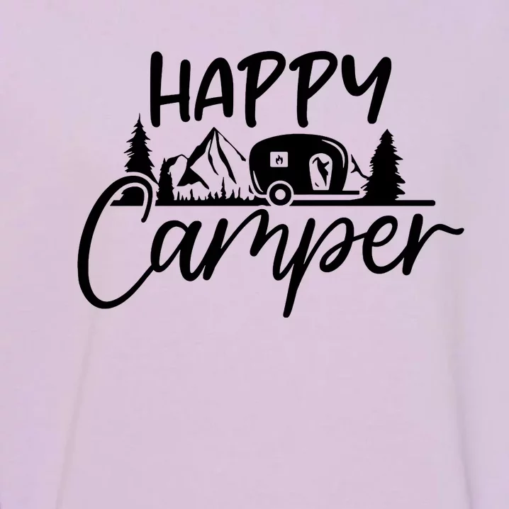 Happy Camper Outdoors Nature Garment-Dyed Sweatshirt