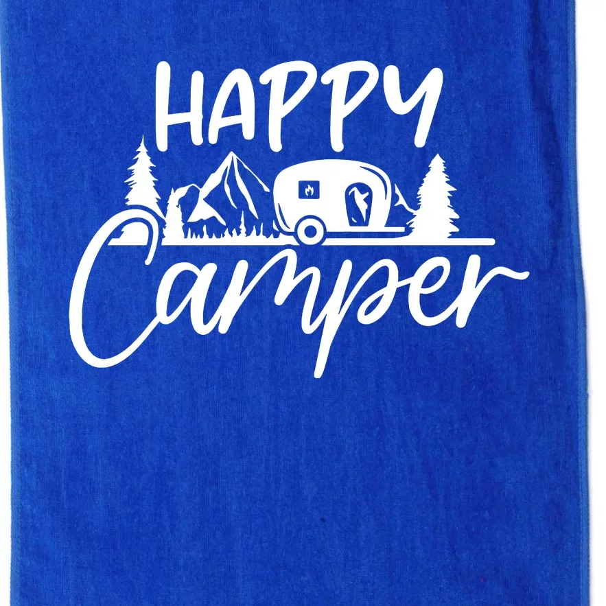 Happy Camper Outdoors Nature Platinum Collection Golf Towel