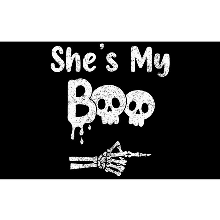 Halloween Couples Pajama Set Spooky Skull Design Bumper Sticker