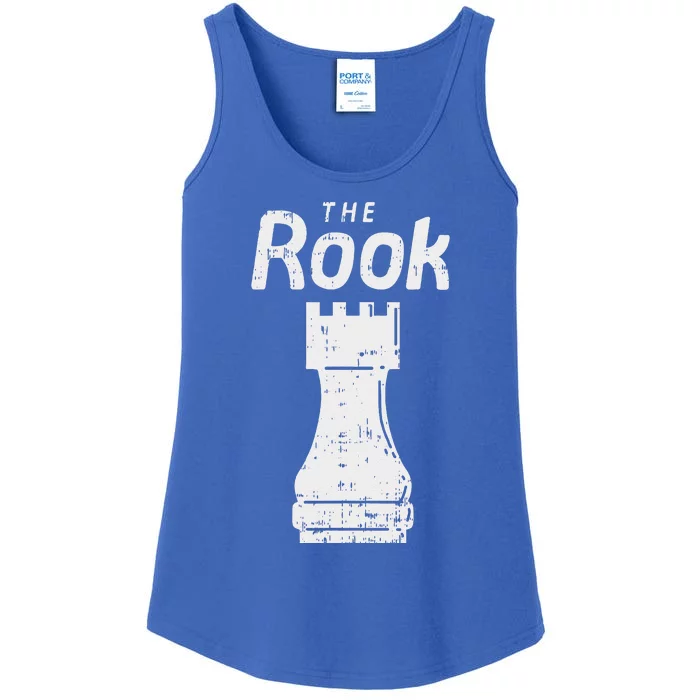 Halloween Chess Piece The Rook Matching Costume Ladies Essential Tank