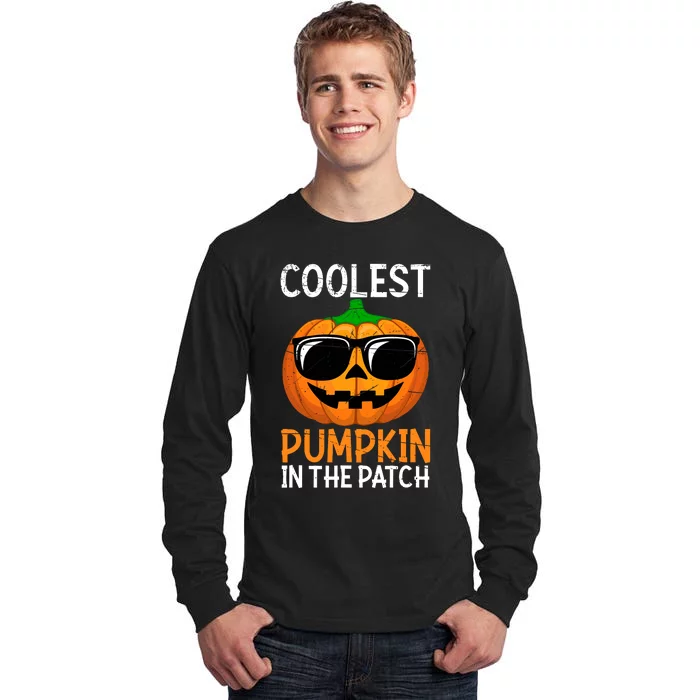 Halloween Coolest Pumpkin In The Patch Tall Long Sleeve T-Shirt