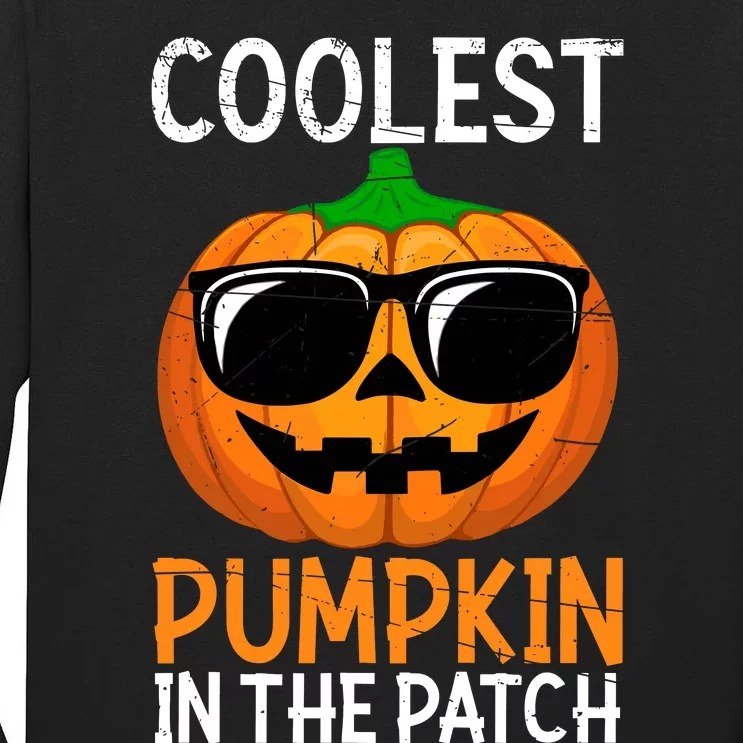 Halloween Coolest Pumpkin In The Patch Tall Long Sleeve T-Shirt