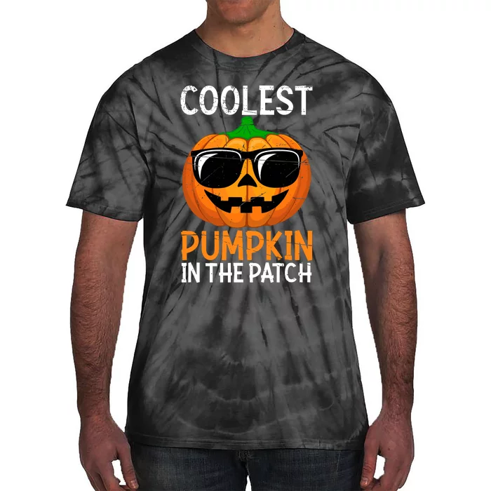 Halloween Coolest Pumpkin In The Patch Tie-Dye T-Shirt