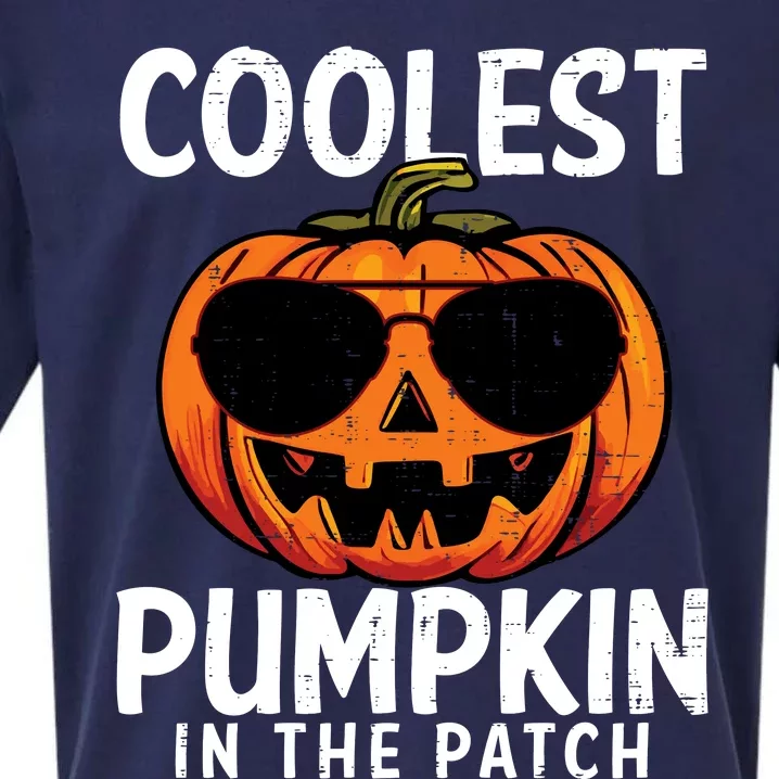 Halloween Coolest Pumpkin In The Patch Sueded Cloud Jersey T-Shirt