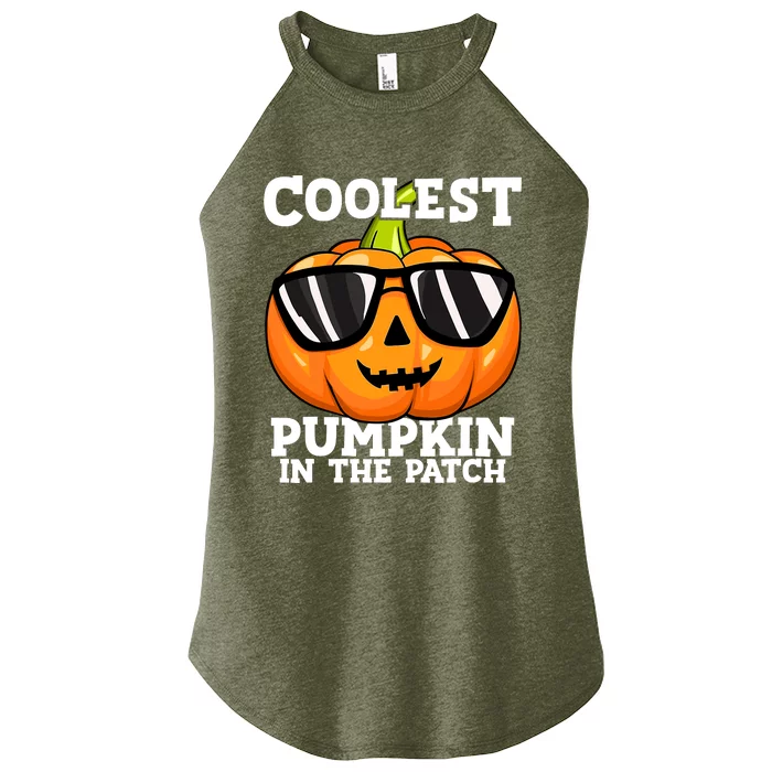 Halloween Coolest Pumpkin In The Patch Women’s Perfect Tri Rocker Tank