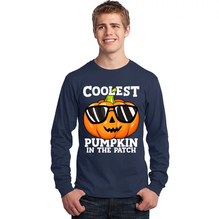 Halloween Coolest Pumpkin In The Patch Tall Long Sleeve T-Shirt