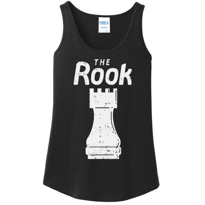 Halloween Chess Piece The Rook Matching Costume Ladies Essential Tank