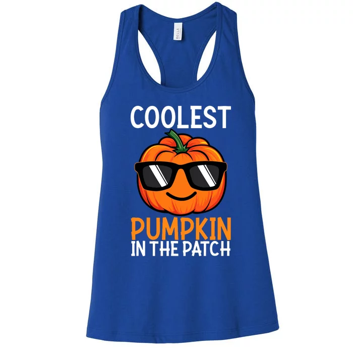 Halloween Coolest Pumpkin In The Patch Women's Racerback Tank