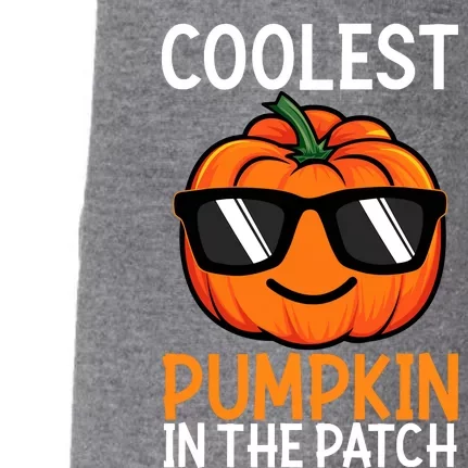 Halloween Coolest Pumpkin In The Patch Doggie 3-End Fleece Hoodie