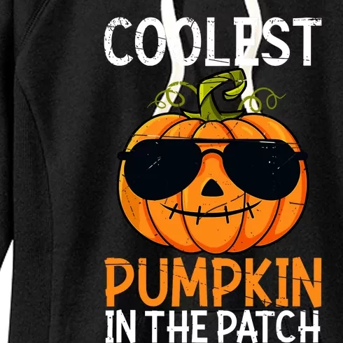 Halloween Coolest Pumpkin In The Patch Women's Fleece Hoodie