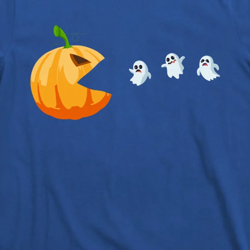 Halloween Costume Pumpkin Eating Ghosts Gift T-Shirt