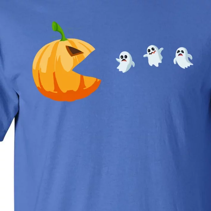 Halloween Costume Pumpkin Eating Ghosts Gift Tall T-Shirt