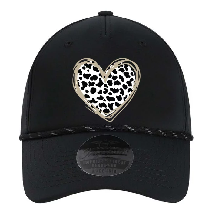 Heart Cow Pattern For Cow Lover Performance The Dyno Cap