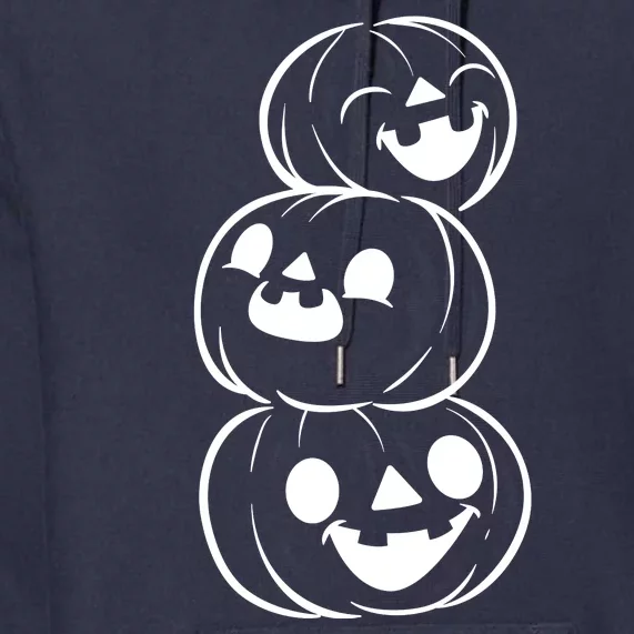 Halloween Cute Pumpkins Premium Hoodie