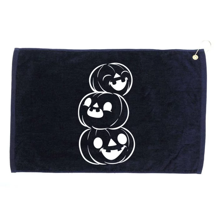 Halloween Cute Pumpkins Grommeted Golf Towel