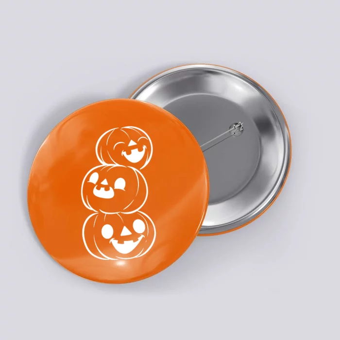 Halloween Cute Pumpkins Button