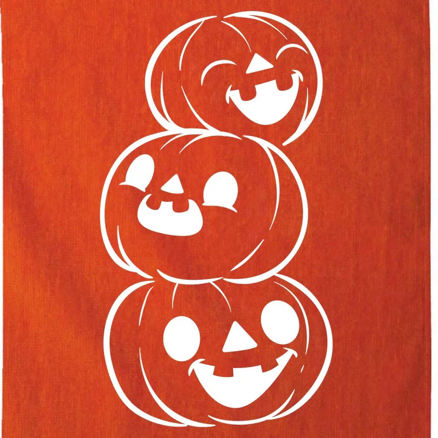 Halloween Cute Pumpkins Platinum Collection Golf Towel