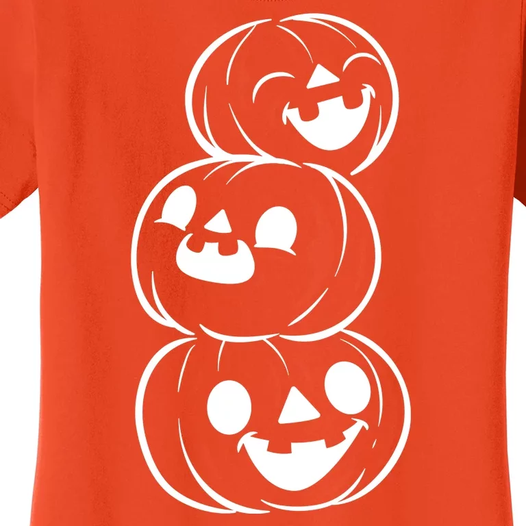 Halloween Cute Pumpkins Women's T-Shirt