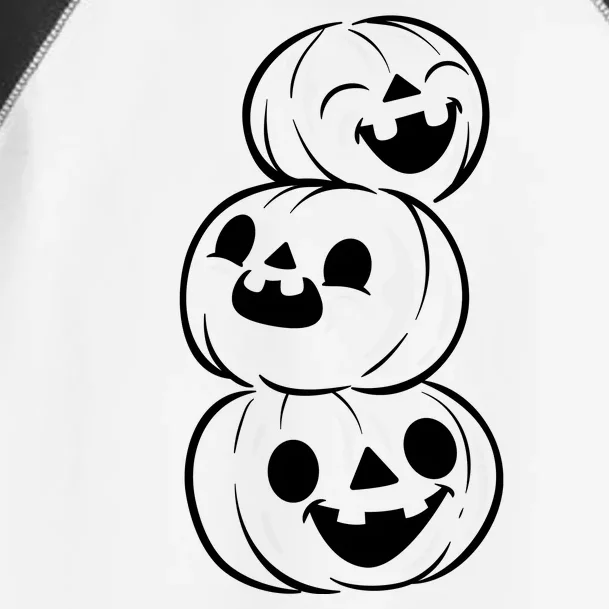 Halloween Cute Pumpkins Toddler Fine Jersey T-Shirt