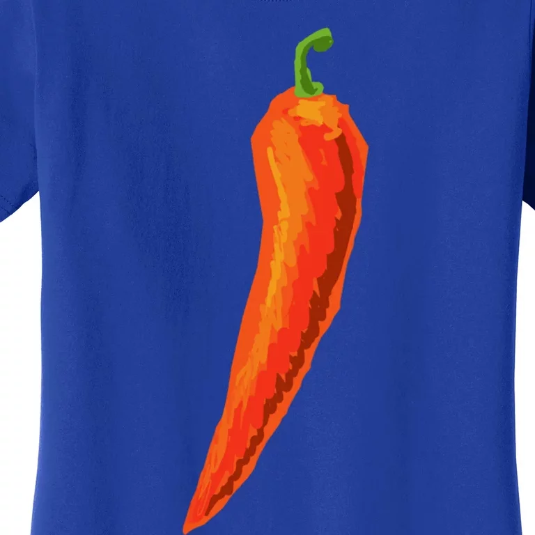 Hot Chili Pepper Funny Gift For Spicy Food Lover Gift Women's T-Shirt