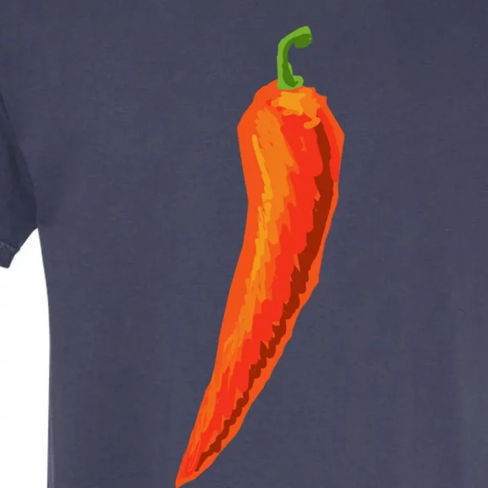 Hot Chili Pepper Funny Gift For Spicy Food Lover Gift Garment-Dyed Heavyweight T-Shirt