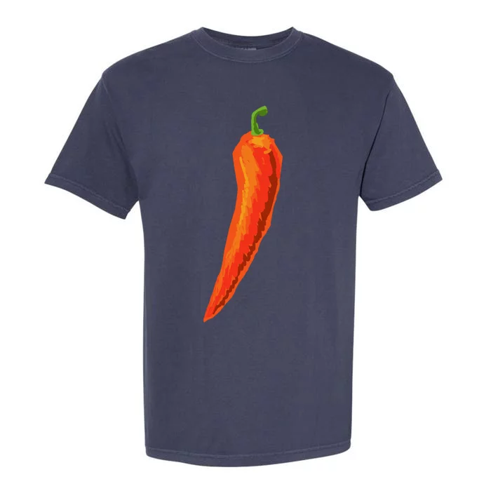 Hot Chili Pepper Funny Gift For Spicy Food Lover Gift Garment-Dyed Heavyweight T-Shirt