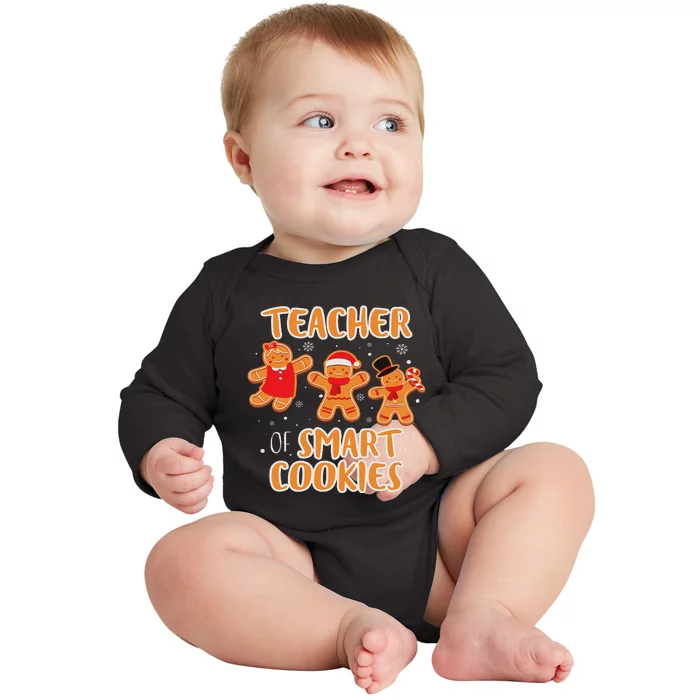 Hilarious Christmas Present for Educators Teaching Baby Long Sleeve Bodysuit