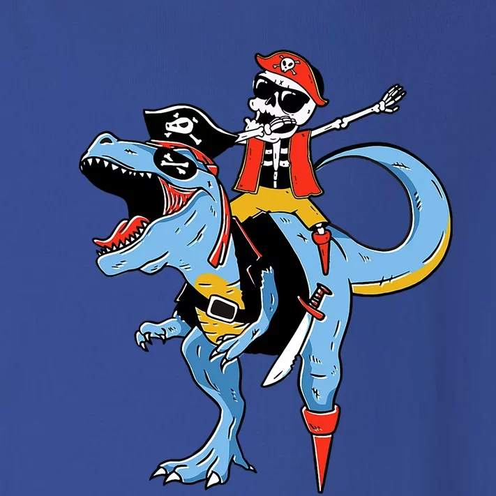 Halloween Costume Pirate Skeleton Dinosaur Trex Gift Toddler Long Sleeve Shirt