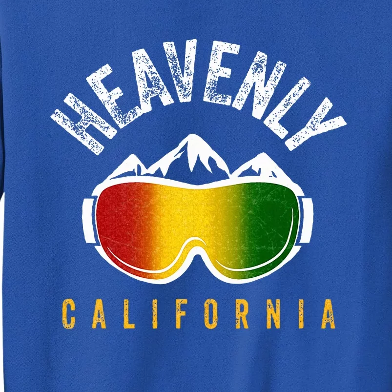 Heavenly California Rasta Lake Tahoe Jamaica Winter Reggae Tall Sweatshirt