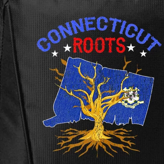 Home Connecticut Roots State Tree Gift Grown Tree Flag Lover City Backpack