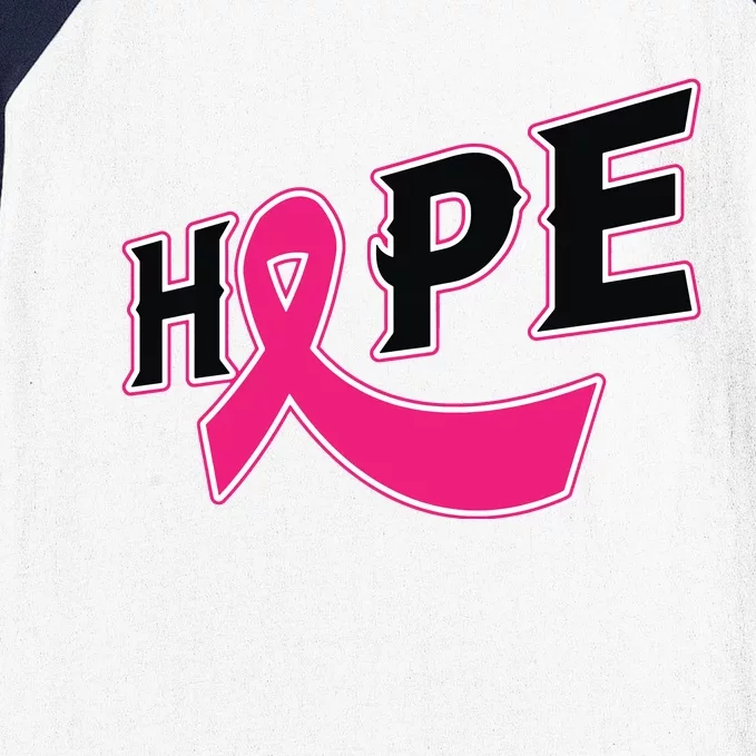 Hope Cancer Ribbon World Cancer Day Motivation Baseball Sleeve Shirt