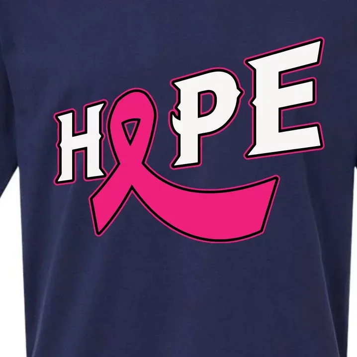 Hope Cancer Ribbon World Cancer Day Motivation Sueded Cloud Jersey T-Shirt