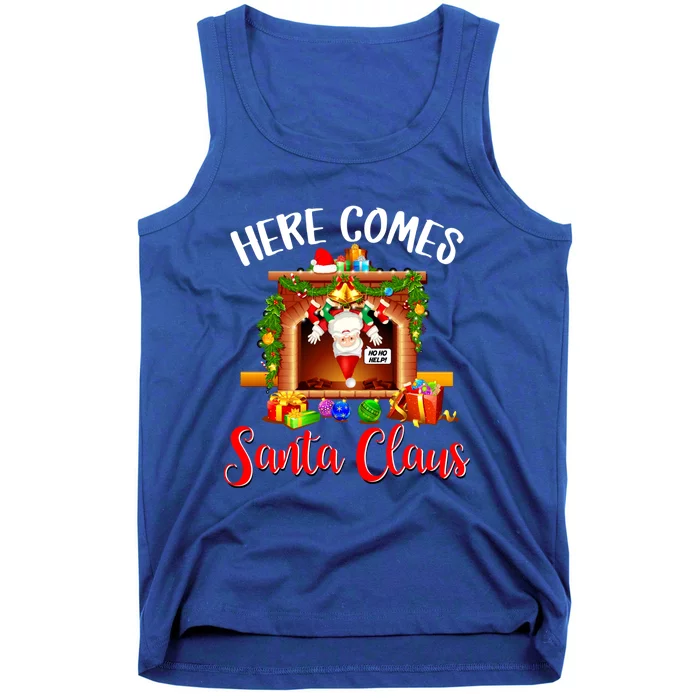 Here Comes Santa! Ho Ho Help! Gift Tank Top