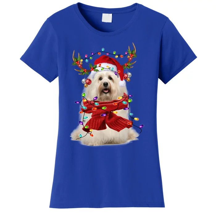 Havanese Christmas Snow Layers Santa Dog Ugly Xmas Gift Women's T-Shirt