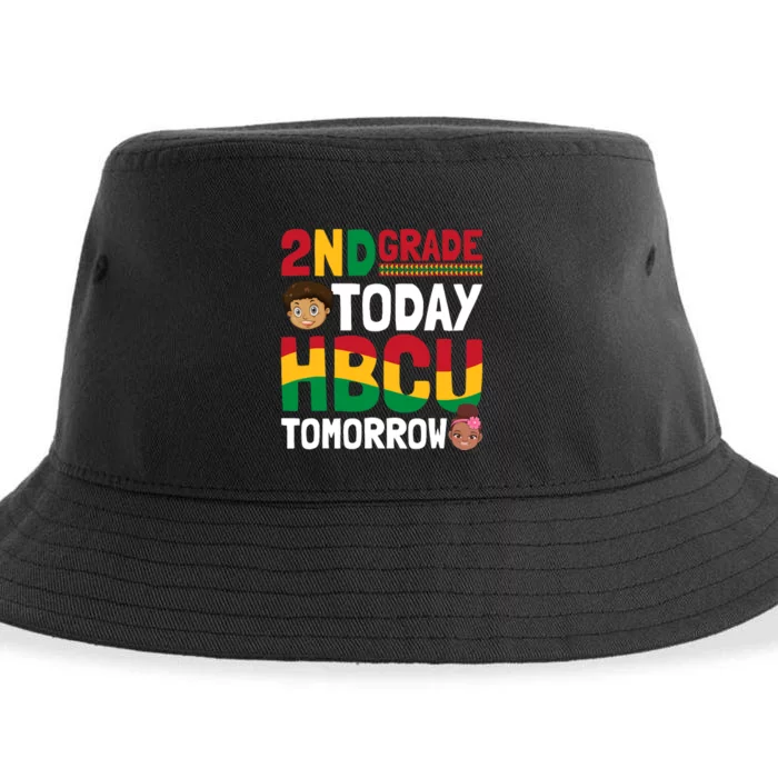 HBCU College Student - 2nd Grade Today HBCU Tomorrow Sustainable Bucket Hat