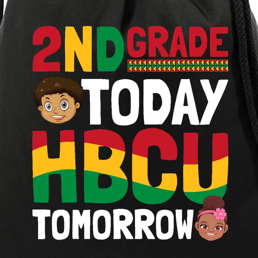 HBCU College Student - 2nd Grade Today HBCU Tomorrow Drawstring Bag