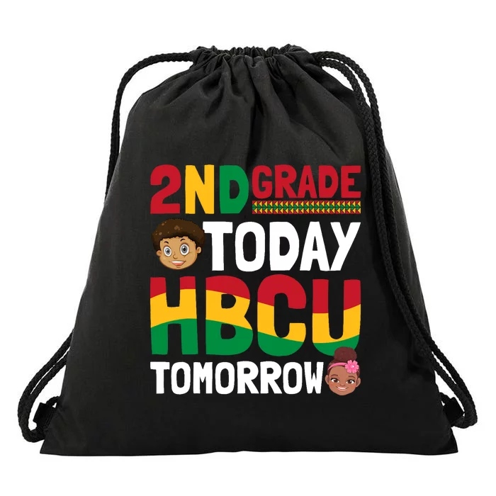 HBCU College Student - 2nd Grade Today HBCU Tomorrow Drawstring Bag