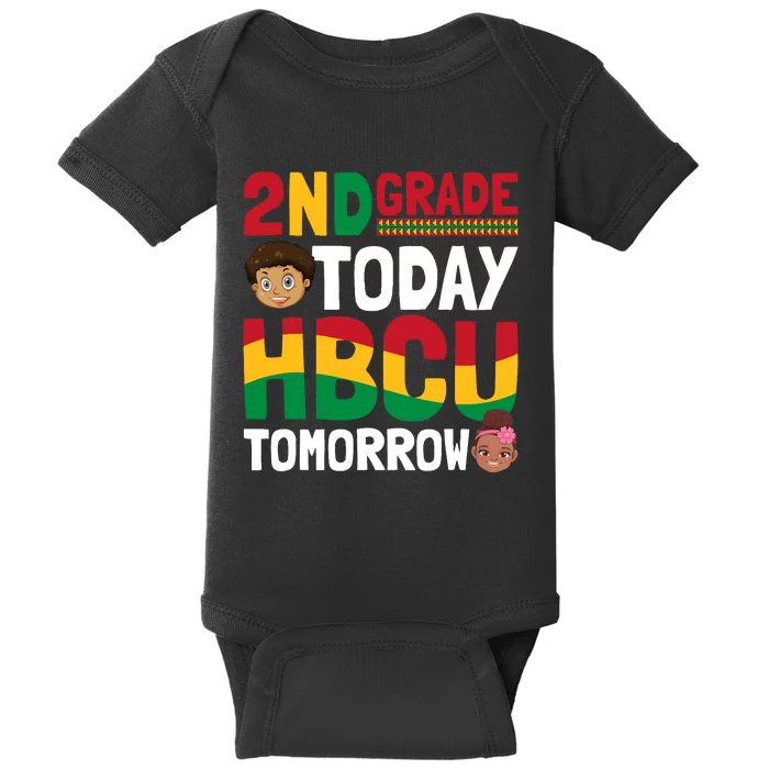 HBCU College Student - 2nd Grade Today HBCU Tomorrow Baby Bodysuit