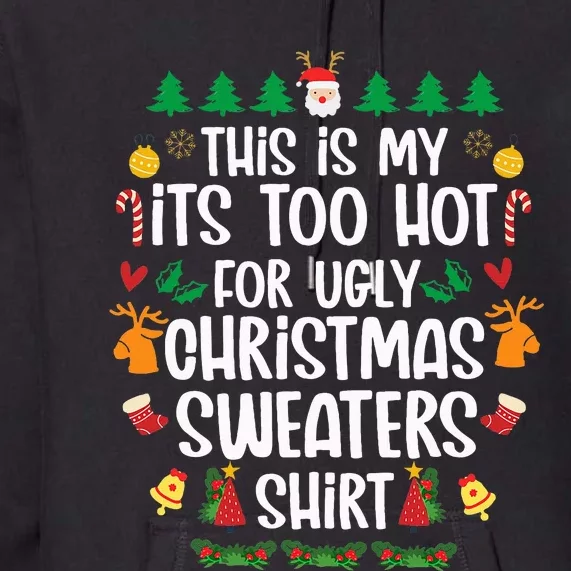 Hot Christmas Sweater Festive and Stylish Holiday Attire Premium Hoodie