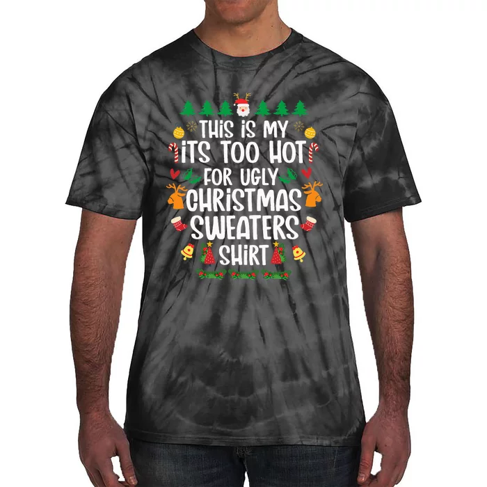 Hot Christmas Sweater Festive and Stylish Holiday Attire Tie-Dye T-Shirt